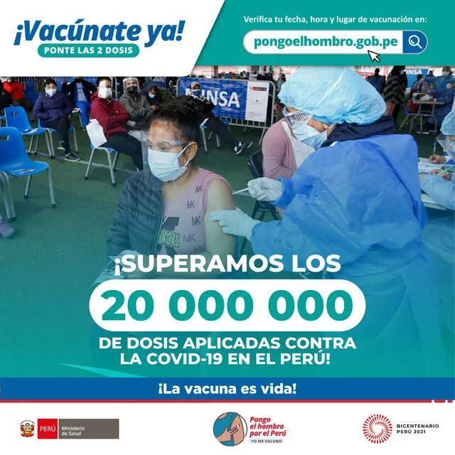 El Ministerio de Salud confirmó que seguirá realizando las Vacunatones en el país. Foto: Minsa