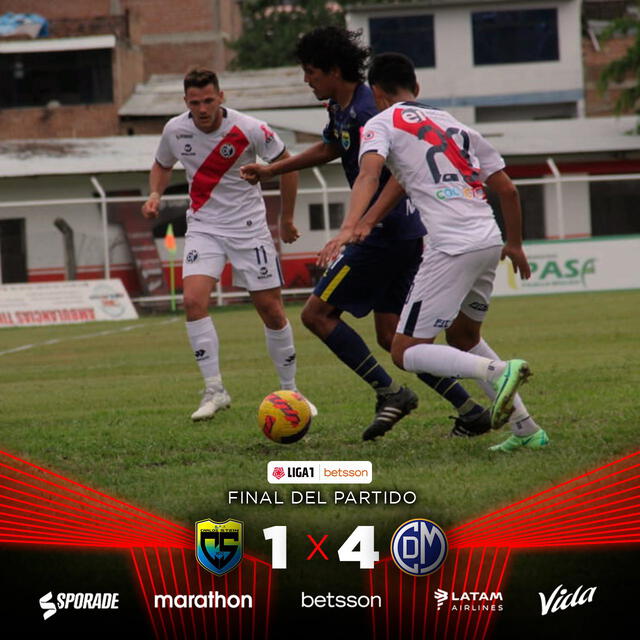 Carlos Stein empezó ganando, pero se dejó remontar. Foto: Liga de Fútbol Profesional