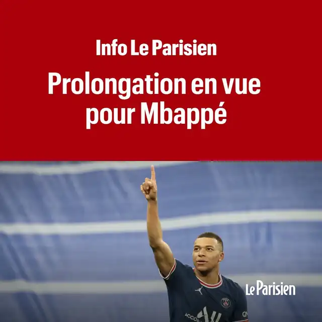 Así informó Le Parisien la noticia sobre la renovación de Mbappé. Foto: Le Parisien. Así informó Le Parisien la noticia sobre la renovación de Mbappé. Foto: Le Parisien.