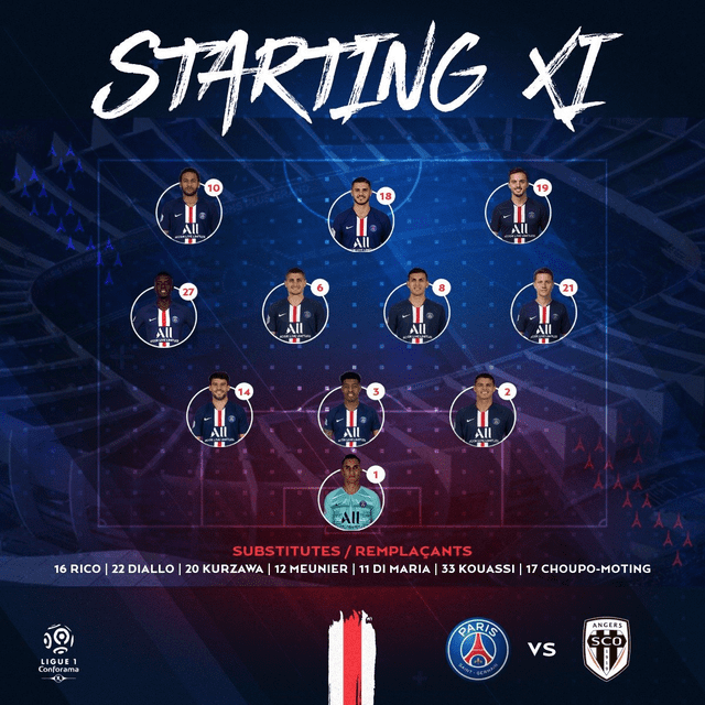 PSG vs. Angers SCO EN VIVO HOY