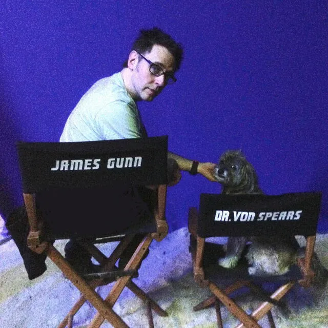 El amado perrito de James Gunn, Von Spears, falleció cuando tenía casi 17 años de edad. Foto: Instagram/James Gunn