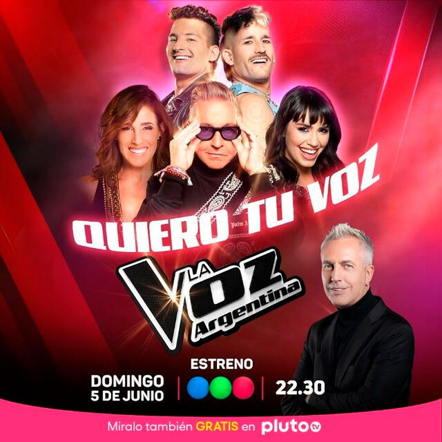 La nueva temporada de "La Voz Argentina" se estrena este domingo 5 de junio