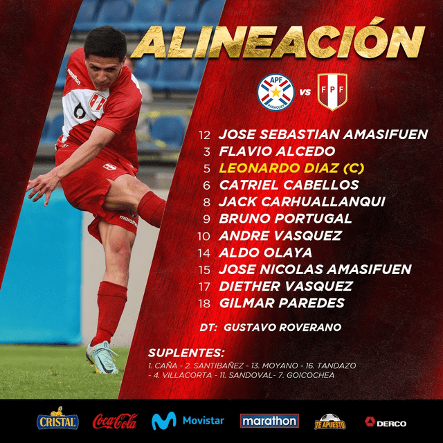 Perú vs Paraguay sub 20