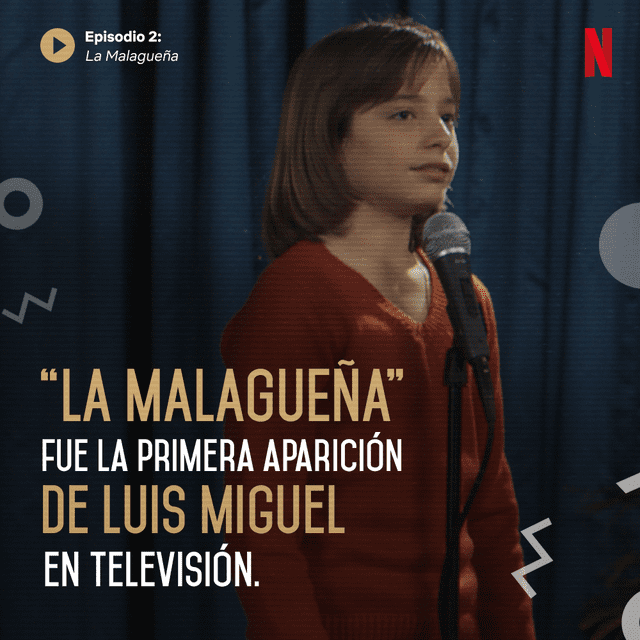 Luis Miguel de pequeño interpretado por el actor Izan Llunas. Foto: Facebook/@LuisMiguelEnNetflix