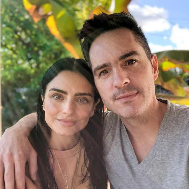 Aislinn Derbez y Mauricio Ochmann. Foto: Instagram