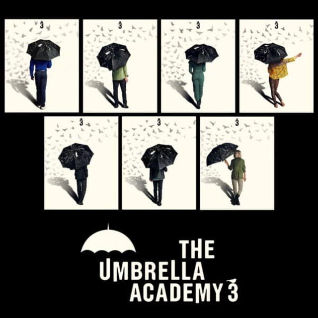Nuevo póster de la temporada 3 de The umbrella academy. Foto: Netflix