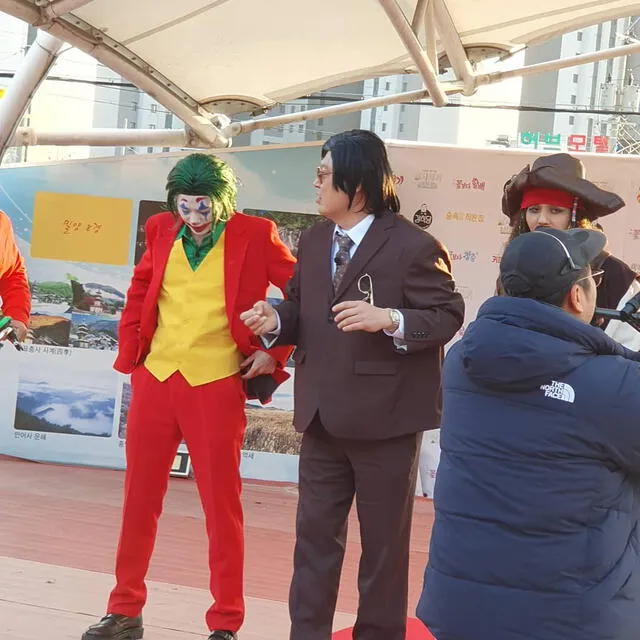 Kyuhyun de Super Junior  como el Joker