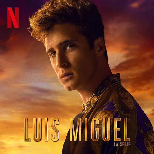 Póster oficial de Luis Miguel, la serie. Foto: Netflix