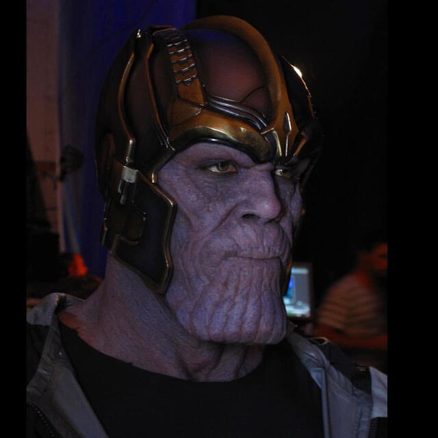 Avengers: Endgame: lanzan imágenes de Damion Poitier caracterizado como Thanos [FOTOS] 