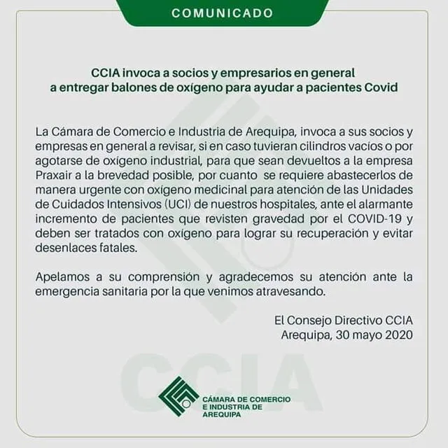 Comunicado