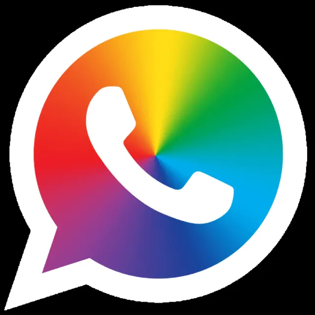 WhatsApp: 5 opciones de logo para celebrar el Mes del Orgullo con banderas de la diversidad