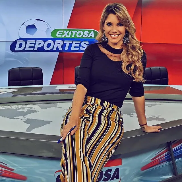 Alexandra Hörler en "Exitosa Deportes".