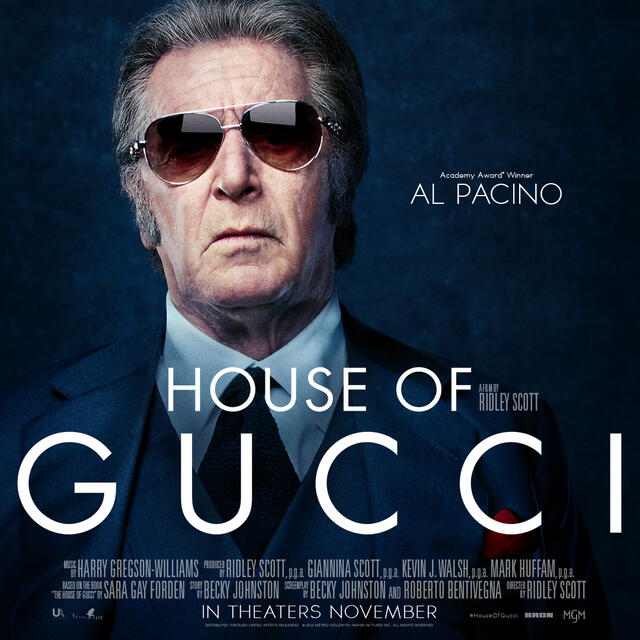 Al Pacino en House of Gucci. Foto: Twitter/@HouseOfGucciMov