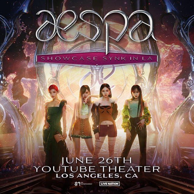 aespa showcase Los Ángeles comeback Girls fecha venta de entradas