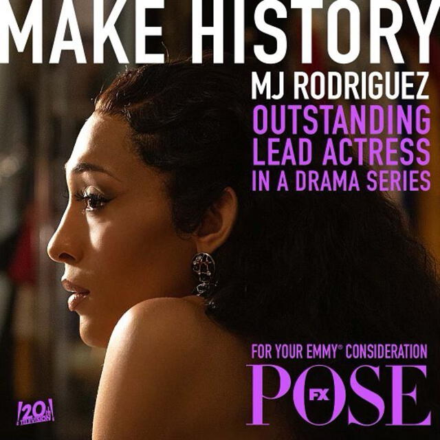 MJ Rodriguez marcó un hito en las nominaciones a los Emmy 2021. Foto: Instagram/@mjrodriguez7 MJ Rodriguez marcó un hito en las nominaciones a los Emmy 2021. Foto: Instagram/@mjrodriguez7