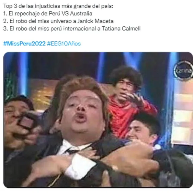 Los más divertidos memes de la final del Miss Perú 2022.