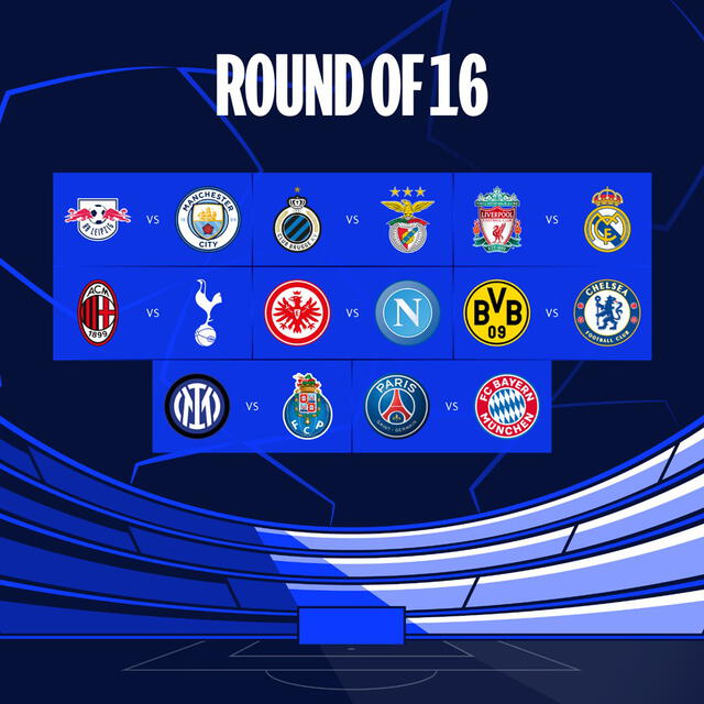 Round of 16. Foto: UEFA