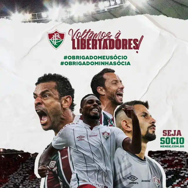 En sus redes sociales, el 'Flu' celebró su retorno a la competencia internacional. Foto: Fluminense