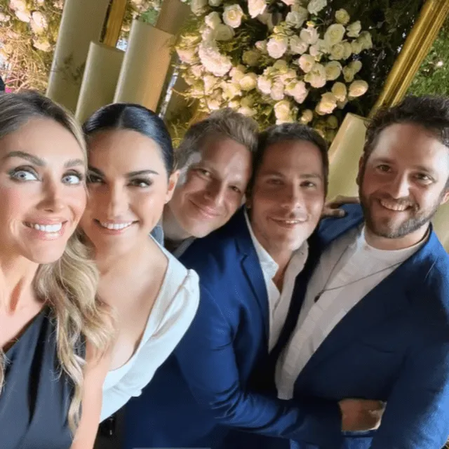 Así fue el reencuentro de RBD en la boda de Maite Perroni Así fue el reencuentro de RBD en la boda de Maite Perroni