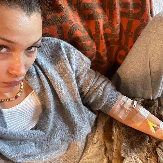 Bella Hadid sufre de múltiples dolores crónicos por padecer de la enfermedad de Lyme. Foto: Instagram/Bella Hadid
