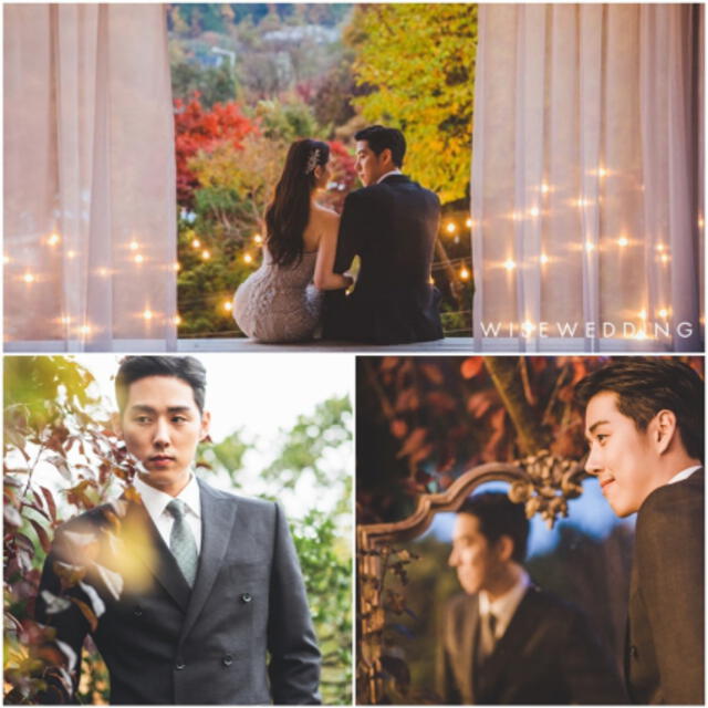 Fotos de la boda de Baek Sung Hyun, actor de Escalera al cielo.