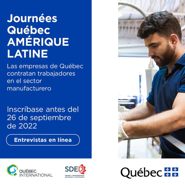 Trabajo en Canadá: MTPE y Gobierno de Québec ofrecen 600 puestos laborales para peruanos