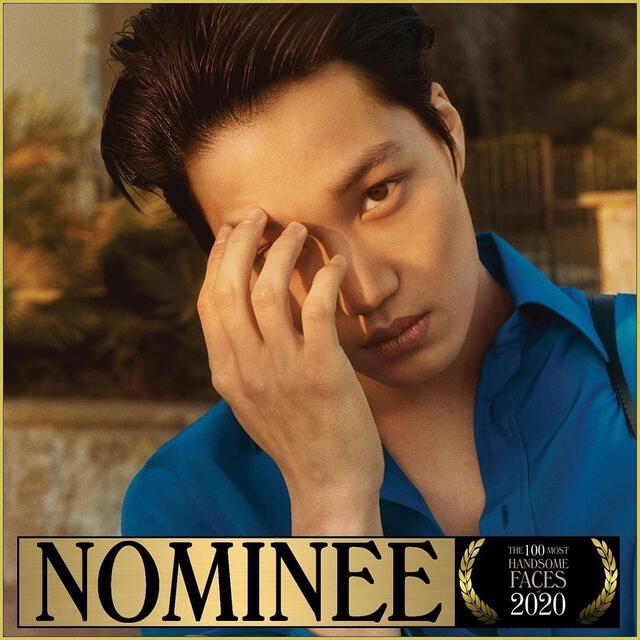 El 18 de mayo, KAI (EXO) fue nominado al ranking  The 100 Most Handsome Faces of 2020 de TC Candler.