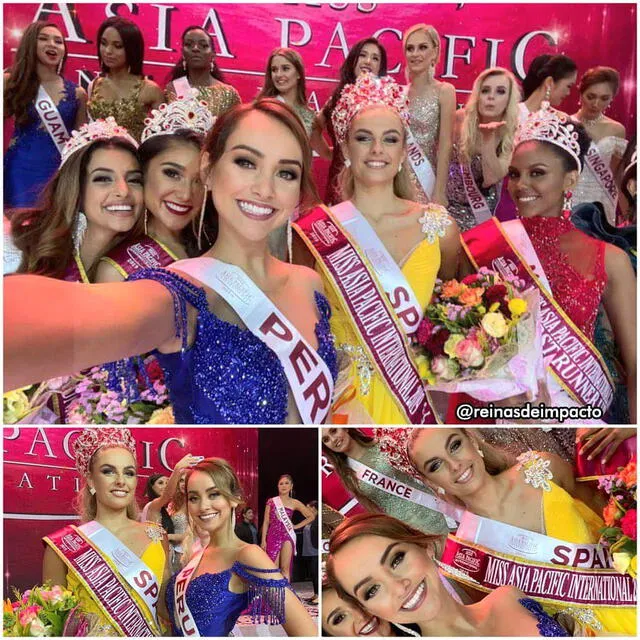 Alexandra Morillo durante su participación en el Miss Asia Pacifico Internacional 2019. Foto: Reinas de Impacto/Instagram