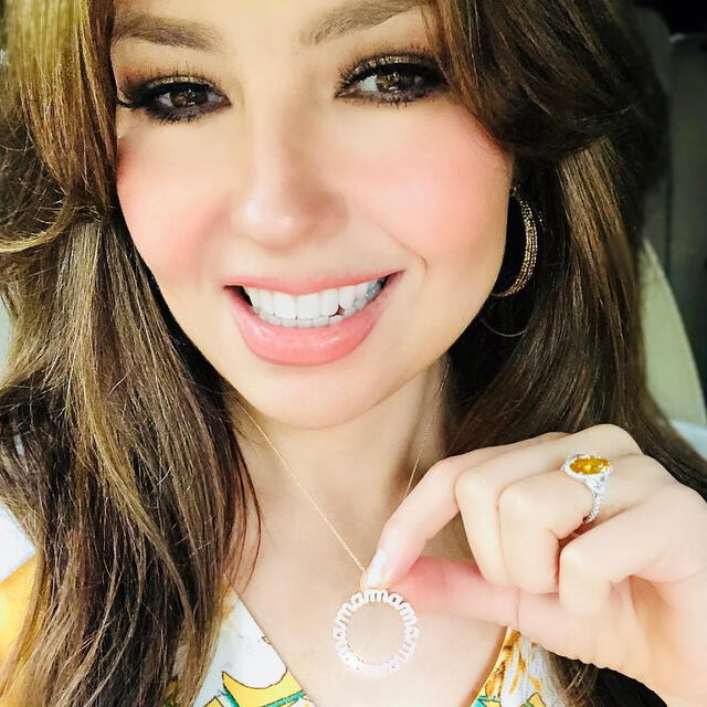 Thalía y su debilidad por las joyas que se evidencia en Instagram