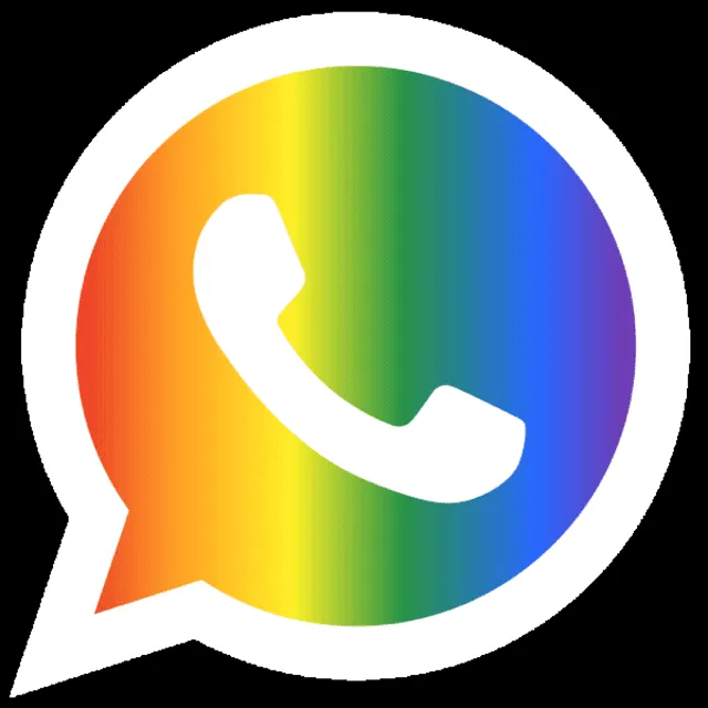 WhatsApp: 5 opciones de logo para celebrar el Mes del Orgullo con banderas de la diversidad