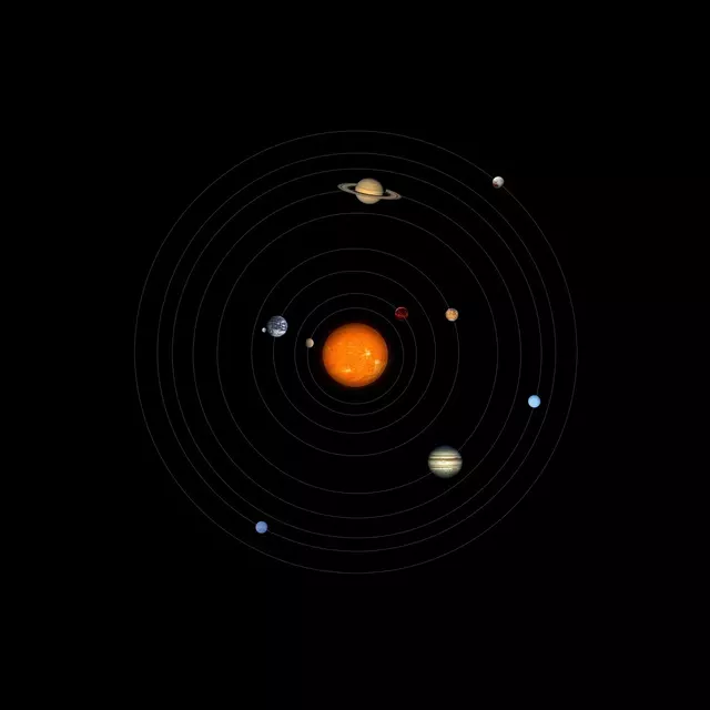 La alineación planetaria es posible debido a que todos los planetas orbitan en casi el mismo plano, llamado eclíptica. Foto: Pixabay