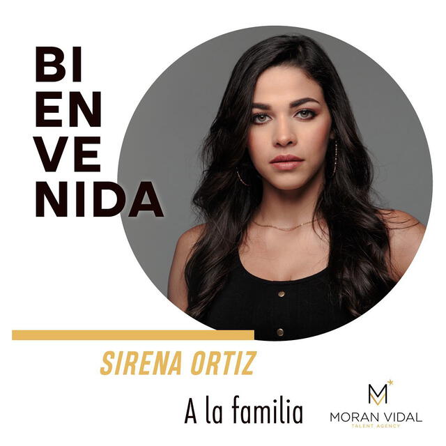 3.6.2022 | Sirena Ortiz firmó con la agencia internacional Moran Vidal Talent. Foto: Sirena Ortiz/Instagram