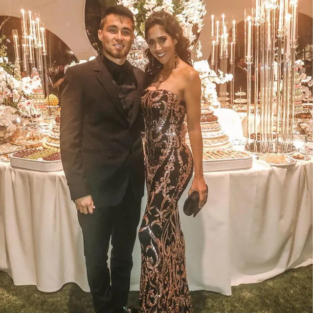 Figuras de televisión lucieron vistosos trajes en la boda de Edison Flores y Ana Siucho