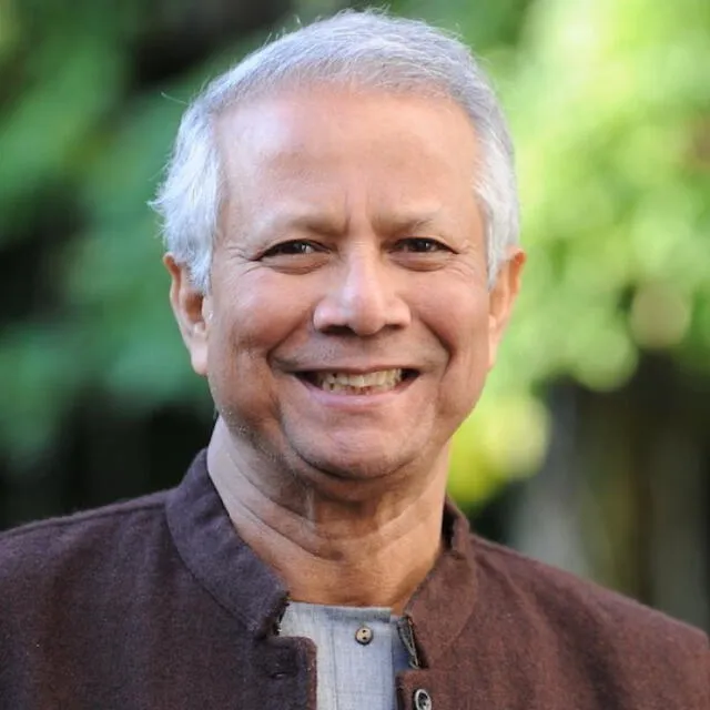 Muhammad Yunus, premio Nobel de la Paz 2006.