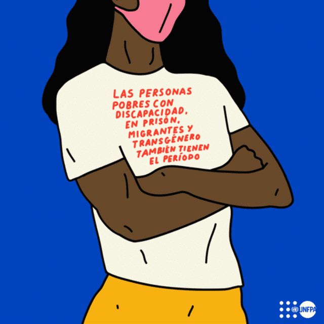 Menstruación personas trans y con discapacidad. Foto: Naciones Unidas