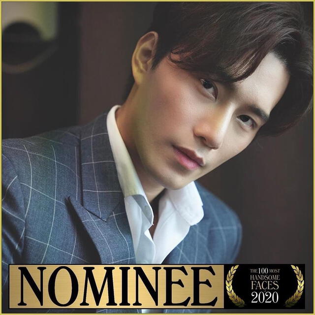El 21 de junio, el actor tailandés BIE fue nominado a The 100 Most Handsome Faces of 2020. Crédito: Instagram TC Candler