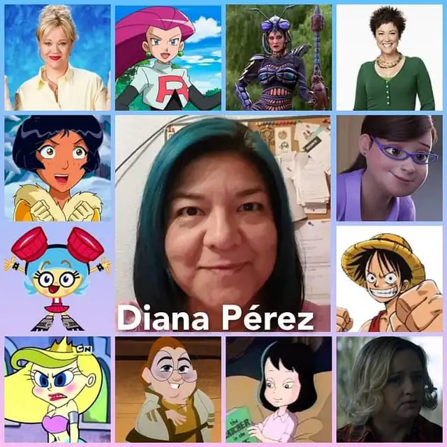 Diana Pérez. Foto: wiki de doblaje
