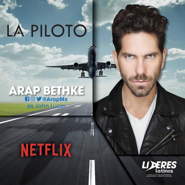 Netflix: Arap Bethke regresa como antagónico en 'La Piloto' (FOTOS)