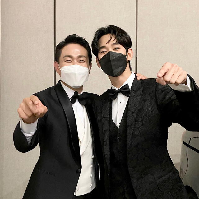 Kim Soo Hyun y Oh Jung Se. Foto: Instagram