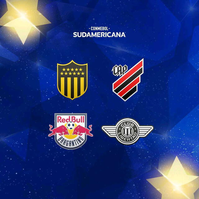 Equipos que disputarán las semifinales de la Copa Sudamericana. Foto: Twitter @Sudamericana