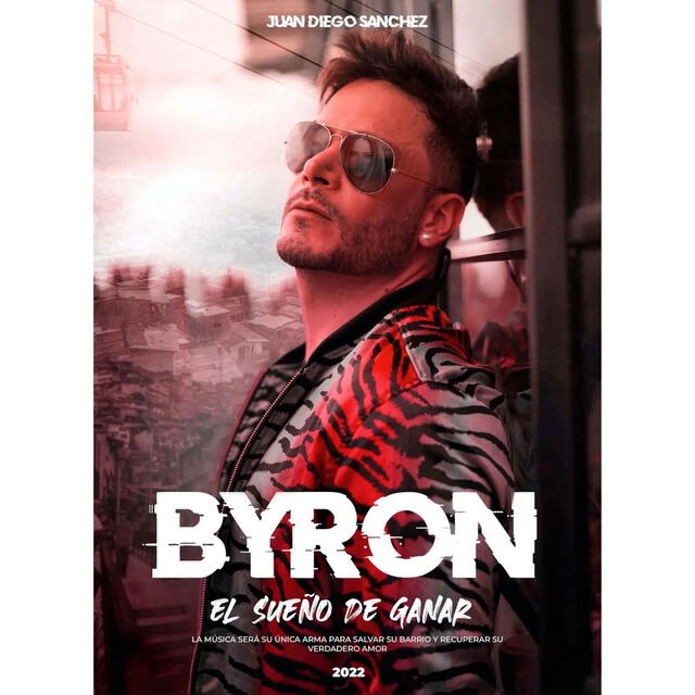 Juan Diego Sánchez actúa, produce y escribe su próxima serie “Byron el sueño de ganar”. Foto: Juandy/Instagram