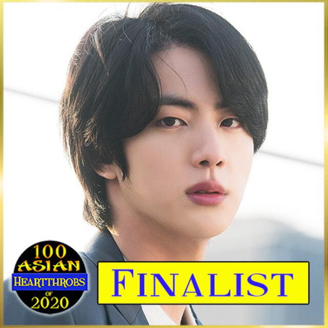 BTS: Jin nominado a 100 Asian Heartthrobs 2020 – The Final Battle