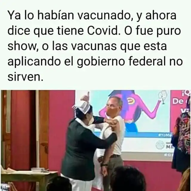 vacuna, falso
