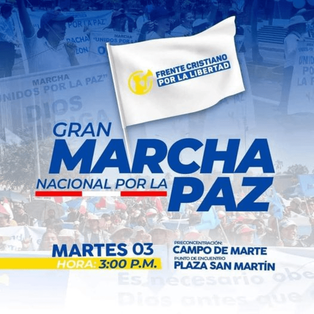 Gran marcha por la paz