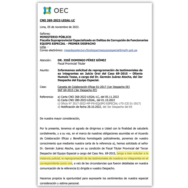 Documento Odebrecht