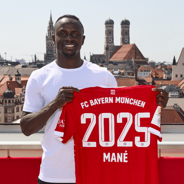 Mané firmó contrato con el Bayern Múnich hasta junio de 2025. Foto: Twitter @FCBayern