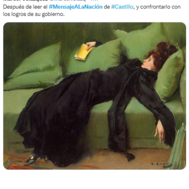 Los más divertidos memes del mensaje a la nación de Pedro Castillo.