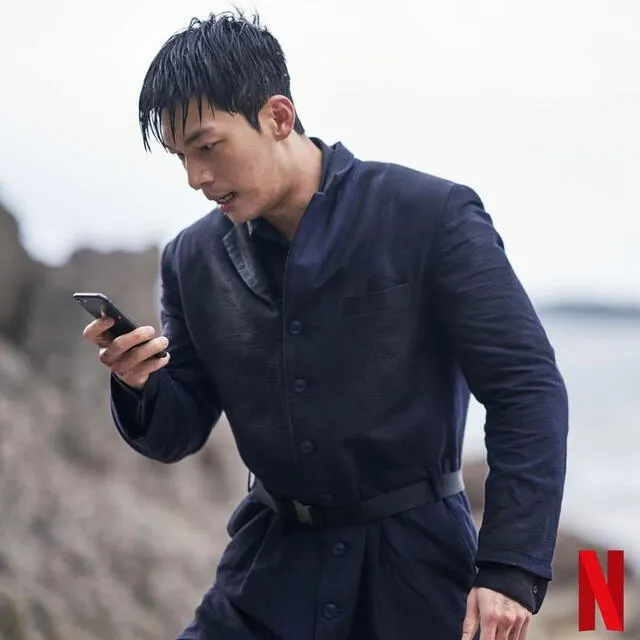 Wi Ha Joon como Jun Ho en Squid Game. Foto: Netflix
