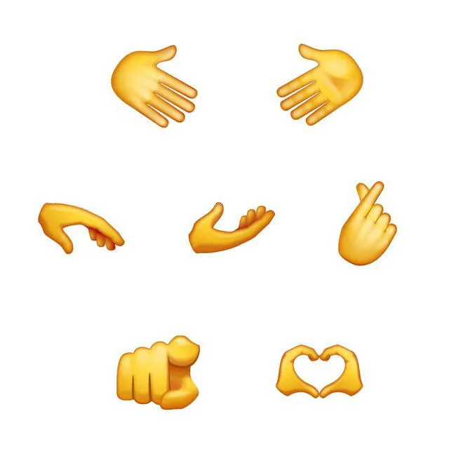 Nuevos emojis de WhatsApp.