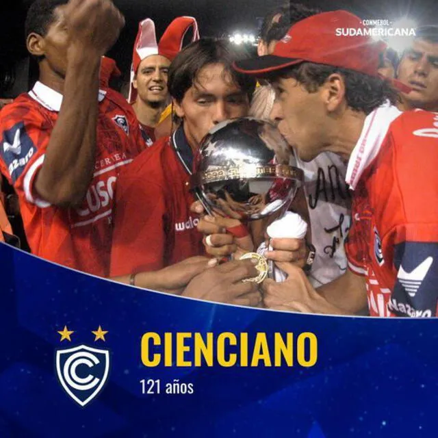 Cienciano es el único equipo peruano en ganar un torneo internacional. Foto: Cienciano